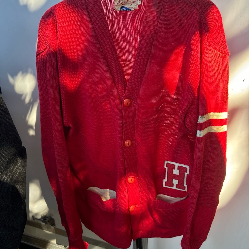 Authentic 1940’s Varsity Letter Sweater sure to impress